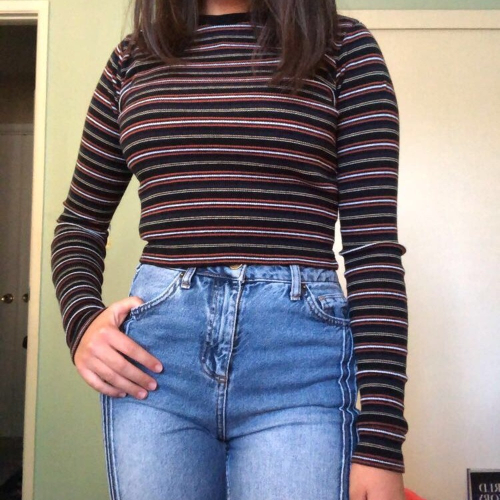 striped sweater